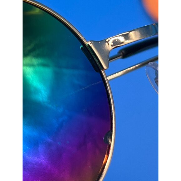 Hippie Costume Dress Size 3X Colorful Circle Pattern Long Sleeve with accessorie - Picture 11 of 12